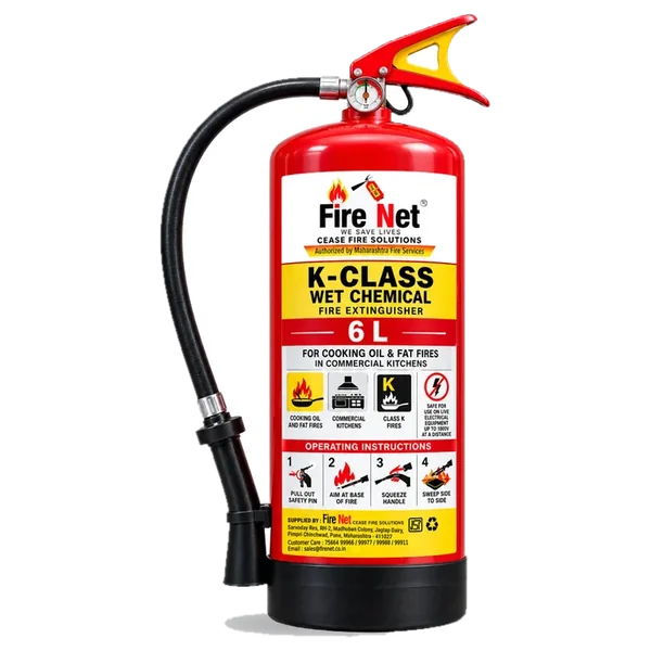 Kitchen (K-Type) fire extinguisher