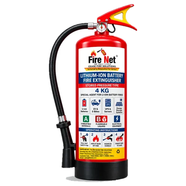 Lithium-ion Battery fire extinguisher