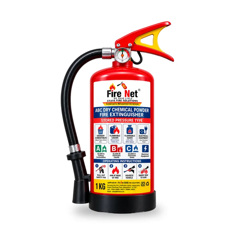 ABC Dry Powder Fire Extinguisher – 1 kg