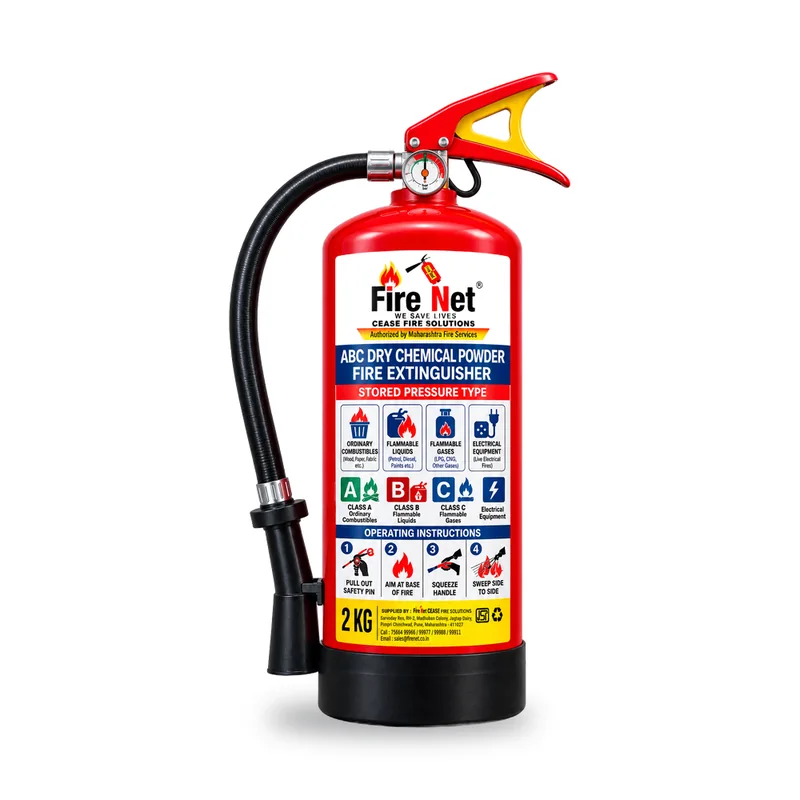 ABC Dry Powder Fire Extinguisher – 2 kg