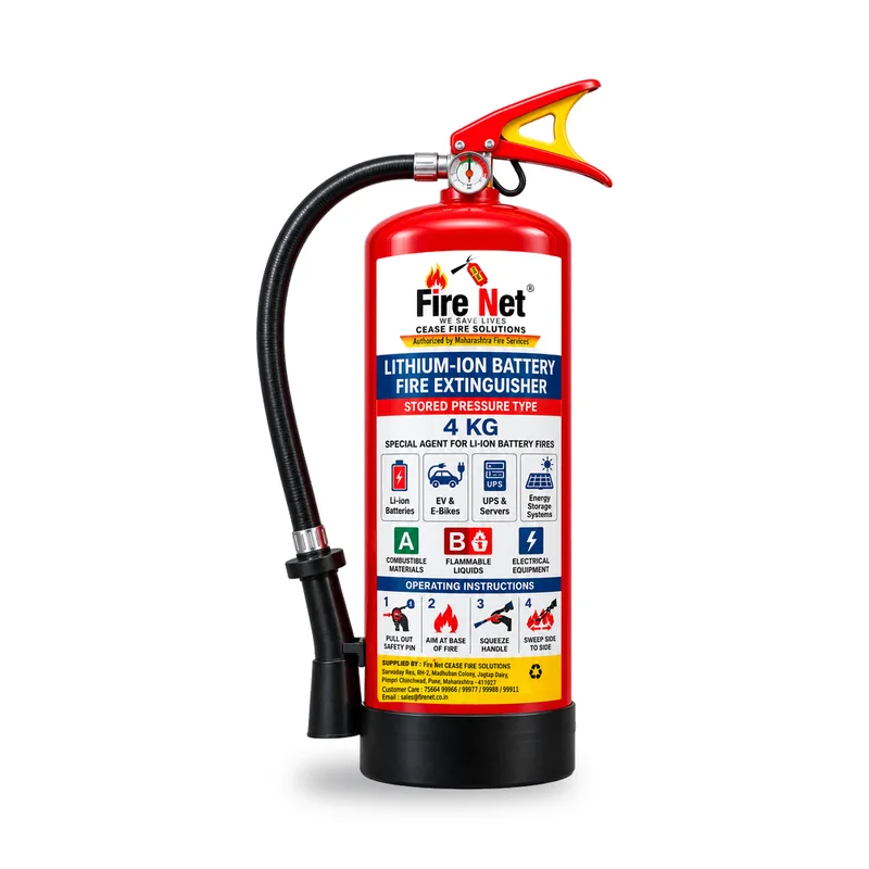 Lithium Battery Fire Extinguisher – 4 kg