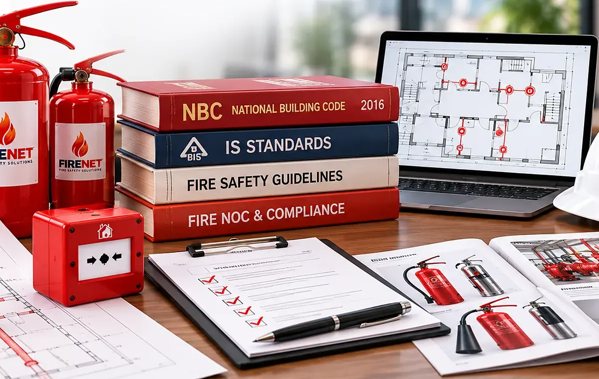 FIRENET fire safety solution — guide nbc 2016 fire safety code