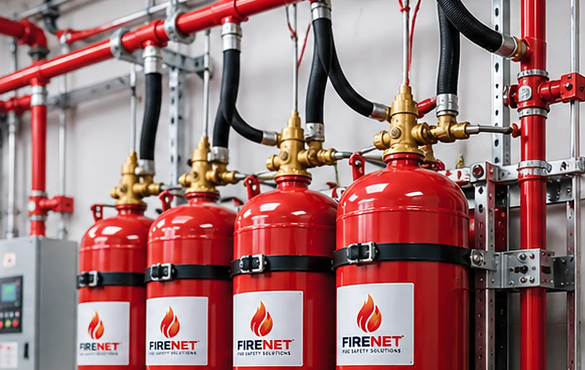 Fire suppression cylinders
